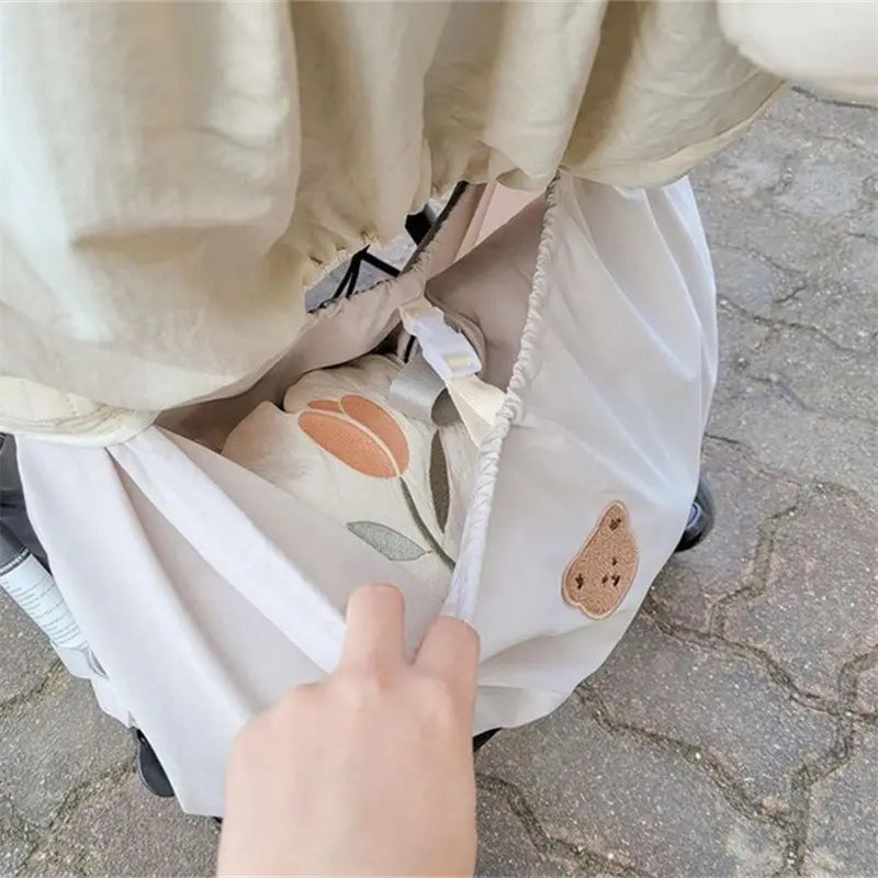 Infant Essentials Hanging Stroller Storage Bag - Black or Beige
